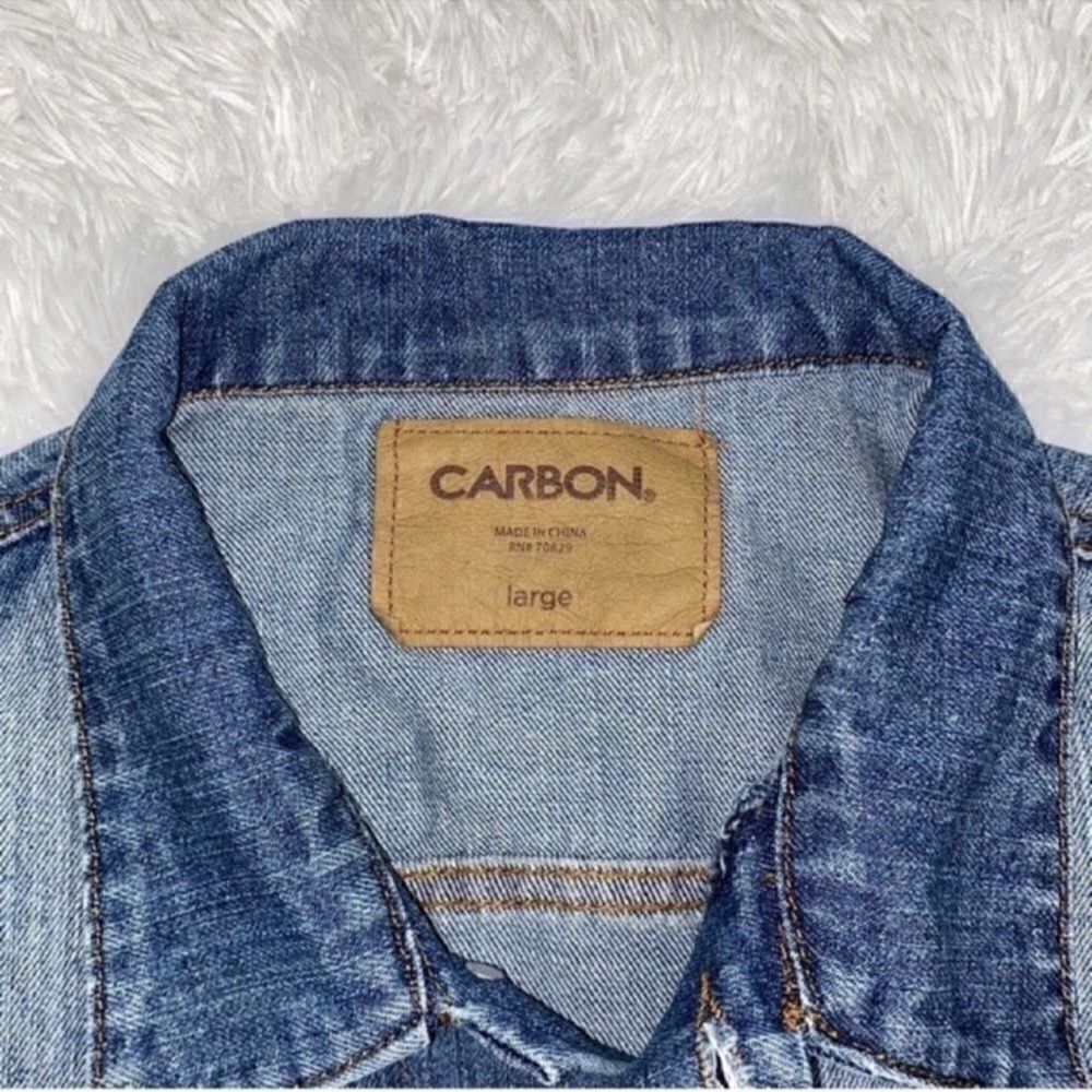 Carbon Blue Jeans Jacket (Size Large) - Picture 4 of 5